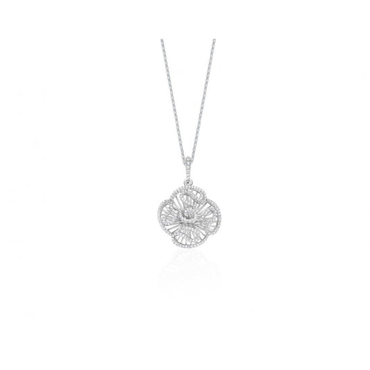 Sterling Silver Cascade Stud Pendant