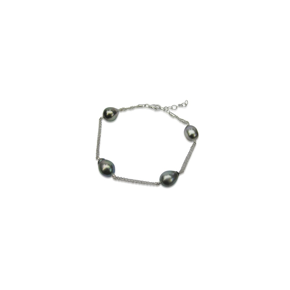 Grey Tahitian Pearl Bracelet