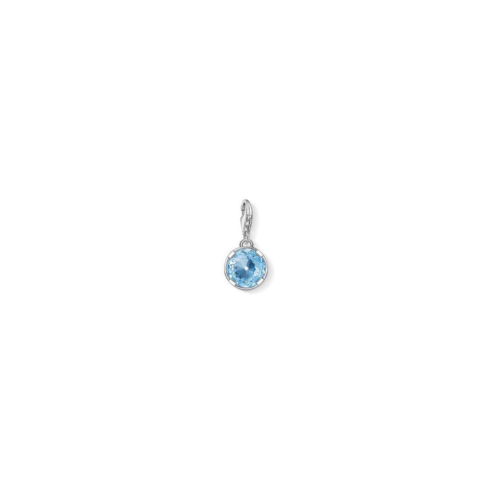 Charm Club Lightblue Spinel Charm