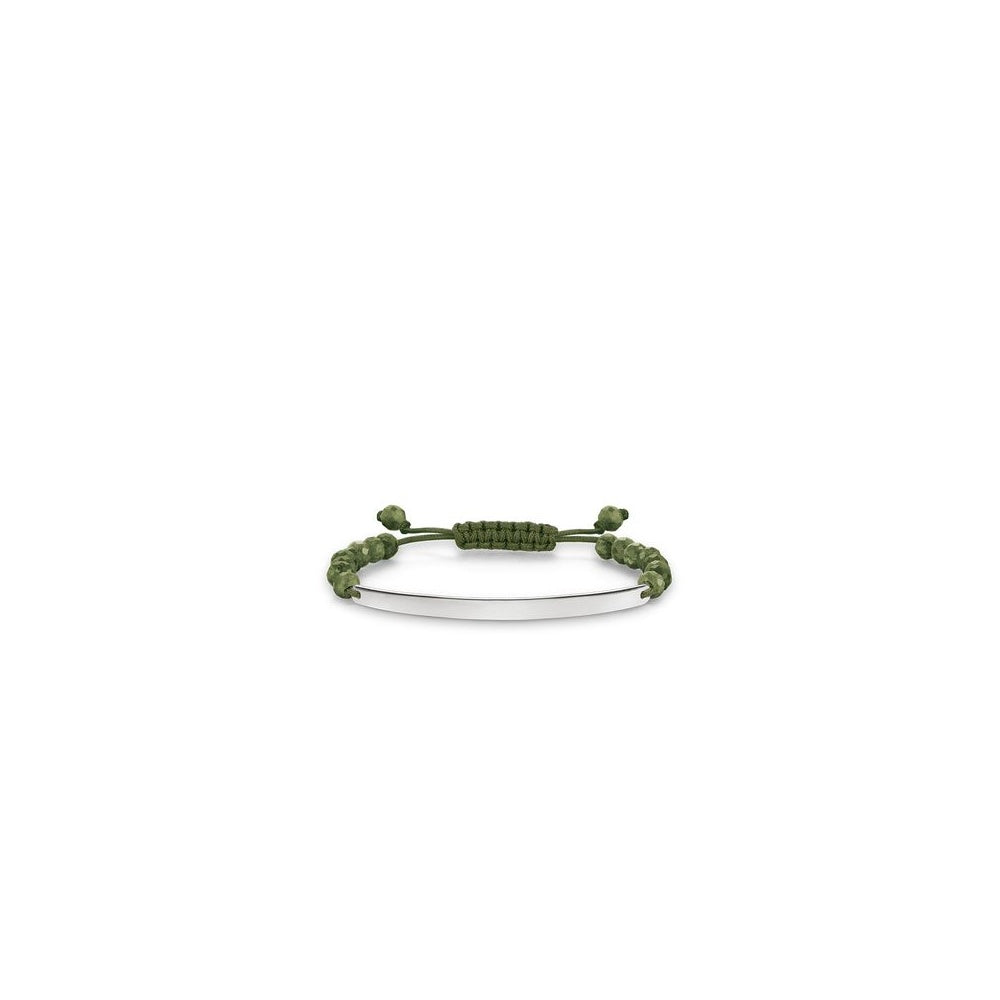 Love Bridge Facetted Heliotrope Adjustable Bracelet