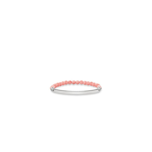 Love Bridge Hot Pink Bamboo Coral Bracelet (Small)