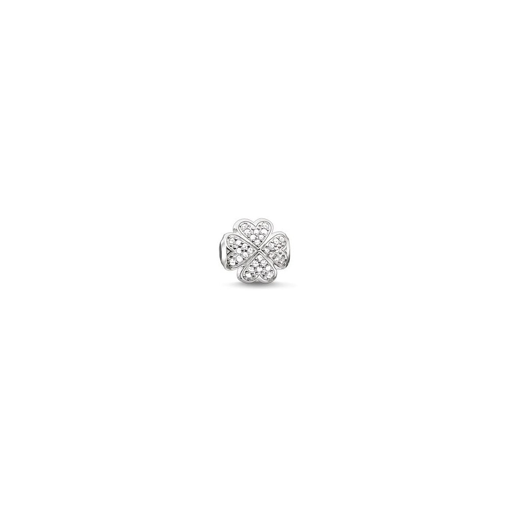 Karma Beads Cloverleaf CZ Bead