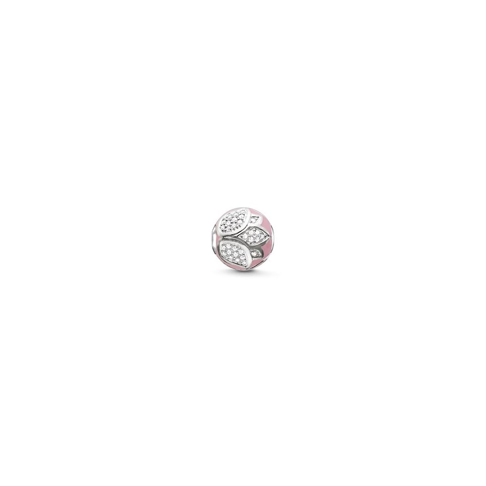 Karma Bead Pink Lotus Blossom Bead