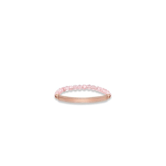 Love Bridge Rose Quartz Rose Bracelet