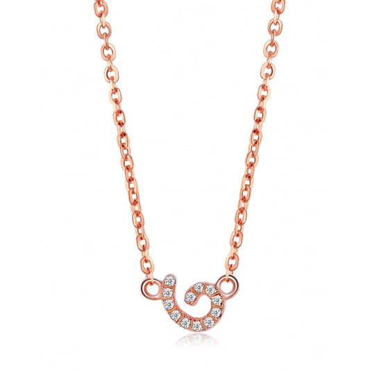 Cascade Tiny Pendant in Rose Gold Vermeil