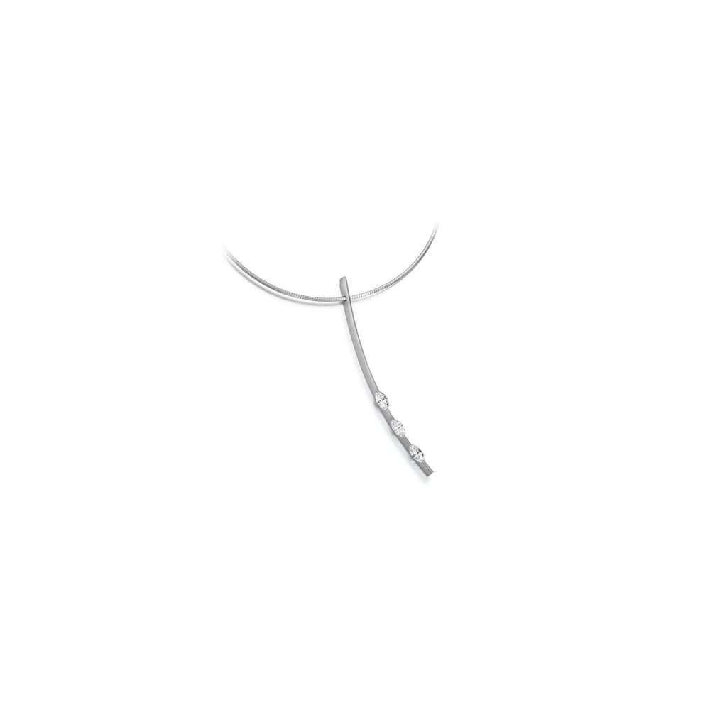 Marquise Diamond Set Platinum Necklace