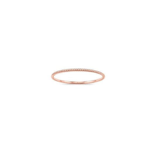 Rose Gold Plated Twisted Bangle