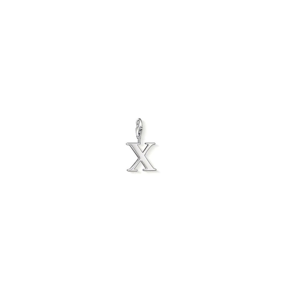 Charm Club Alphabet Letter X