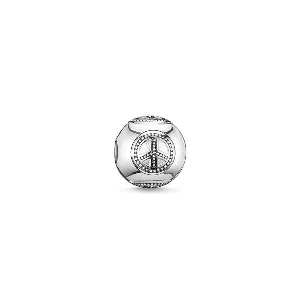 Sterling Silver Peace Karma Bead