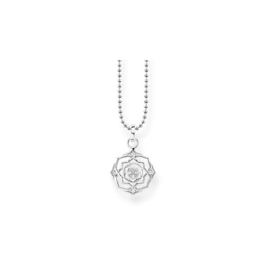 Silver Crown Chakra Necklace