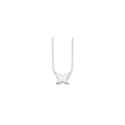 Silver Butterfly Necklace