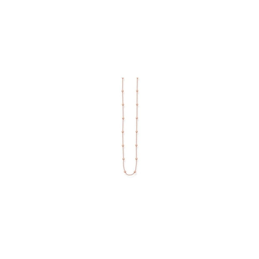 Rose Gold Ball Chain - 45cm