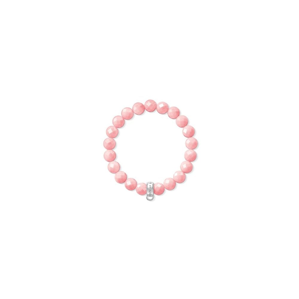 Charm Club Coral Bead Bracelet (Medium)