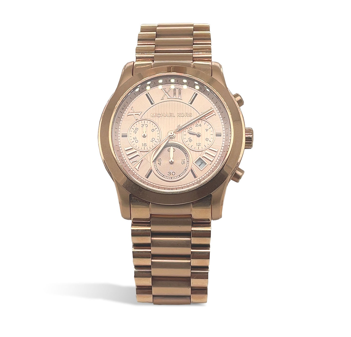 Michael Kors Rose Gold Stainless Steel Watch