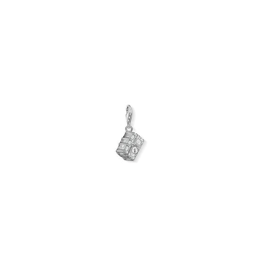 Charm Club Silver Treasure Chest Charm