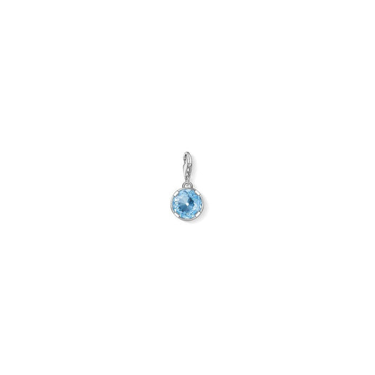 Charm Club Lightblue Spinel Charm