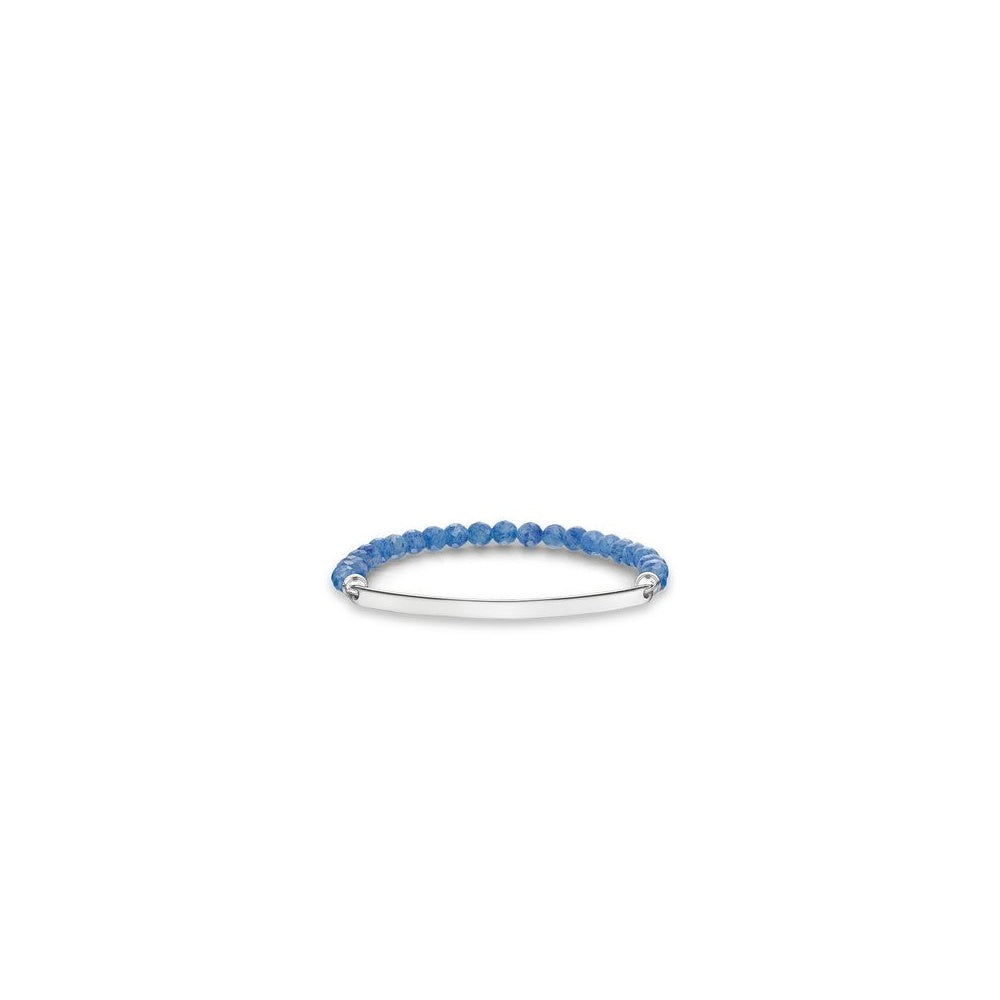 Love Bridge Facetted Dumortierite Bracelet (Medium)