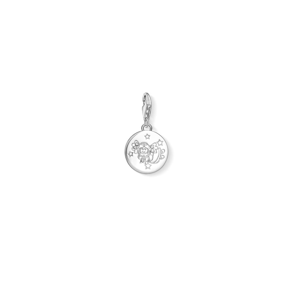 Silver Little Angel Charm