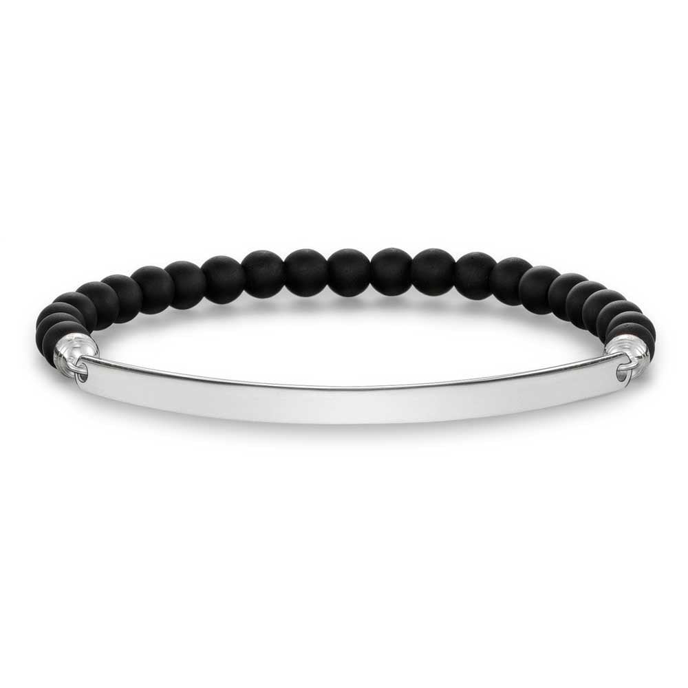 Love Bridge Black Obisdian Bracelet (Large)